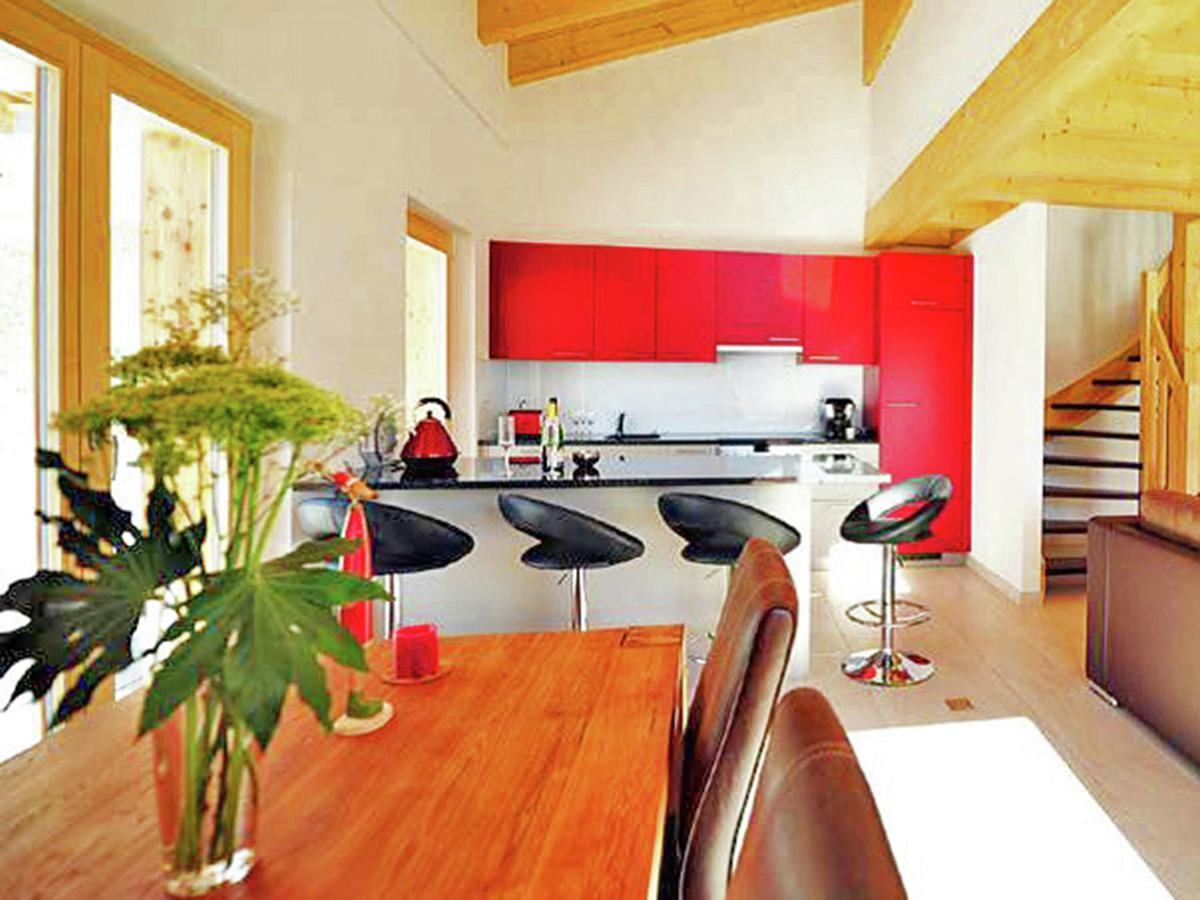 Mountain-View Chalet In Heremence With Terrace Buitenkant foto